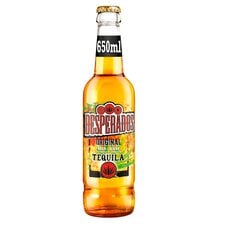 Desperados Tequila Flavoured Lager Beer Bottle 650ml