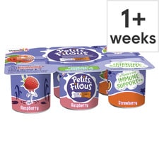 Petits Filous Strawberry Raspberry Fromage Frais 6 X47g