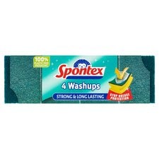 Spontex Washups Value 4 Pack