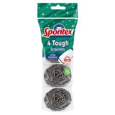 Spontex Tough Scourers 4 Pack