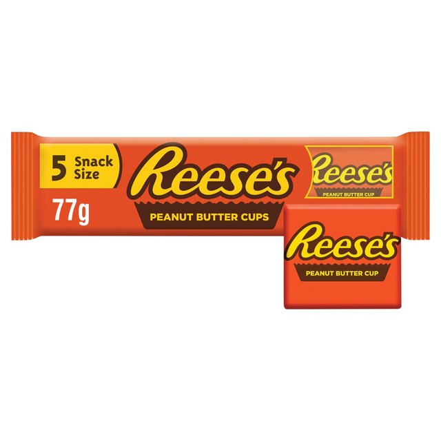 Reese's Peanut Butter Cups 5 Snack Size 77g