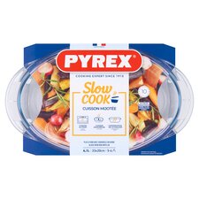 Pyrex Slow Cook Casserole Dish With Lid 4.L