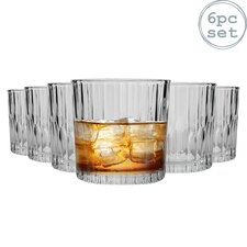 Duralex Manhattan Vintage Whisky Glasses - 310ml - Pack of 6