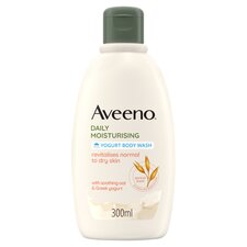 Aveeno Daily Moisturising Yogurt Body Wash Shower Gel 300ml