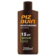 Piz Buin Moisturising Sun Lotion SPF15 Sun Cream 200ml