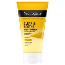 Neutrogena Clear & Soothe Moisturiser with Turmeric 75ml