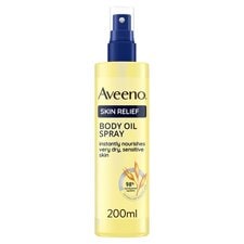 Aveeno Skin Relief Body Oil Spray Moisturiser for Sensitive Skin 200ml