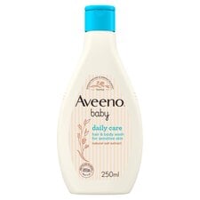 Aveeno Baby Daily Care Hair & Body Baby Wash for Sensitive Skin 250ml