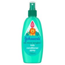 Johnson's No More Tangles Kids Conditioner Spray Easy Combing 200ml