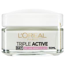 L'oreal Paris Triple Active Day Dry Moisutriser 50Ml