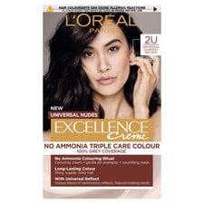 L'Oreal Paris Excellence Nudes Universal 2U Darkest Brown Permanent Hair Dye
