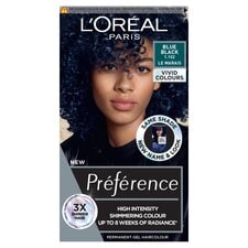 L'Oreal Paris Preference Vivids 1.102 Blue Black Permanent Hair Dye