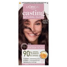 L'Oreal Paris Casting Natural Gloss 423 Chestnut Brown Semi-Permanent Hair Dye