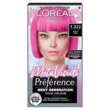 L'Oreal Preference Metavivids 7.222 Meta Pink Semi-Permanent Hair Dye