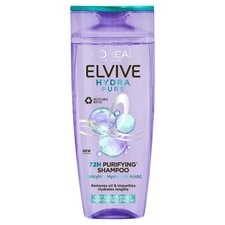 L'Oreal Paris Elvive Hydra Pure 72H Purifying Shampoo 400ml