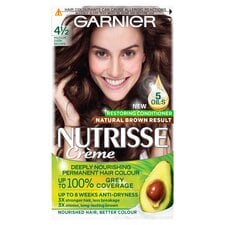 Garnier Nutrisse 4 1/2 Medium Dark Brown Permanent Hair Dye