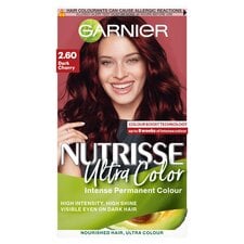 Garnier Nutrisse 2.6 Ultra Dark Cherry Red Permanent Hair Dye