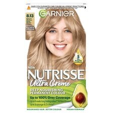 Garnier Nutrisse 8.13 Natural Medium Beige Blonde Permanent Hair Dye