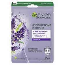 Garnier Moisture Bomb Hydrating Face Mask Lavender