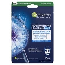 Garnier Skin Active Night Time Face Bomb Tissue Mask 32G