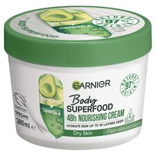 Garnier Nourishing Body Superfood Avocado Body Cream 380Ml