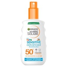 Garnier Ambre Solaire Sensitive Advanced Kids Spray Spf50+ 150Ml