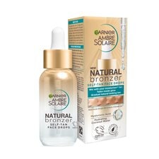 Garnier Ambre Solaire Natural Bronzer Self-Tan Face Drops 30Ml