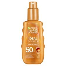 Garnier Ambre Solaire Ideal Bronze Milk-In Tanning Spray SPF50 150ml