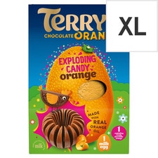 Terry's Chocolate Orange Easter Egg Exploding Candy 297G