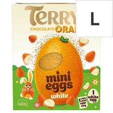 Terry's White Chocolate Orange Easter Egg & Mini Eggs 200g