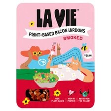 La Vie Plant-based Smoked Bacon Lardons, Vegan