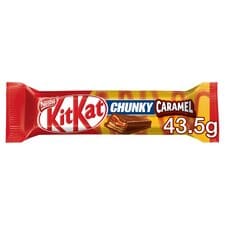 Kit Kat Chunky Caramel Chocolate Bar 43.5g