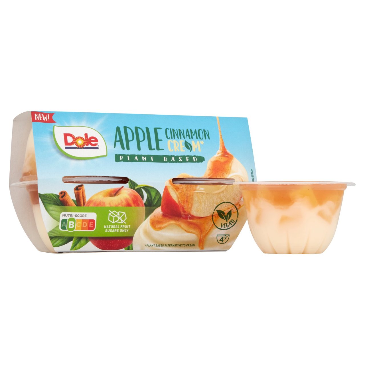 Dole Fruit & Cream Apple And Cinnamon