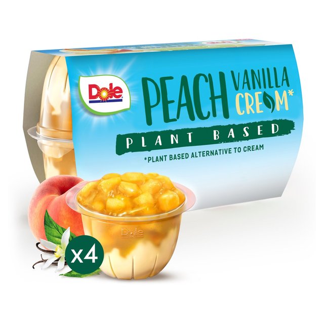 Dole Peach Vanilla & Creme Delight 123g