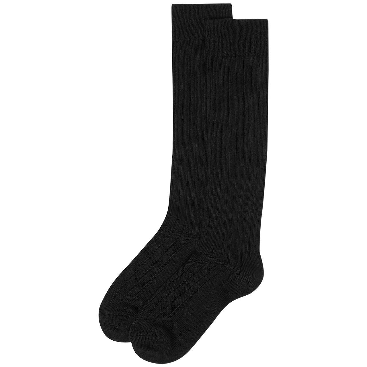 M&S Womens Thermal Knee High Socks, 3-5, Black