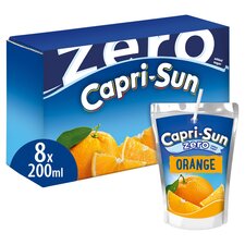 Capri-Sun Zero Orange 8 x 200ml