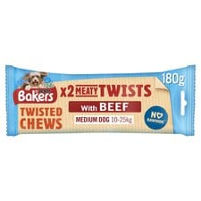 Bakers 2 Meaty Twists 180G