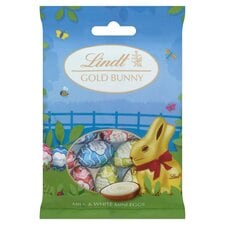 Lindt Mini Eggs Milk Chocolate With Creamy Filling 80G