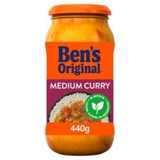 Ben's Original Medium Curry Sauce 440G