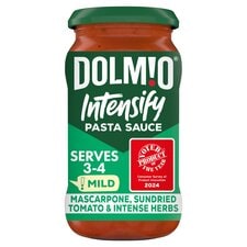 Dolmio Intensify Pasta Sauce Mild Mascarpone, Sundried Tomato and Intense Herbs 400g