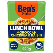 Bens Original Lunch Bowl Moroccan Style Grains and Pulses 220g