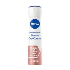 NIVEA Derma Dry Control Max Anti-Perspirant Deodorant 200ml