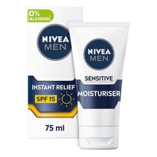 Nivea Men Sensitive Moisturiser Spf15 75Ml