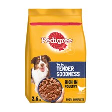 Pedigree Dry Dog Food Tender Goodness with Poultry 2.6kg