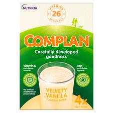 Complan Vanilla Multivitamin & Mineral Nutritional Drink Sachet 4x55g