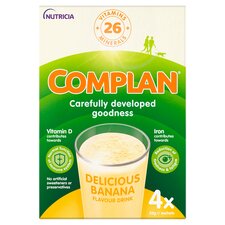 Complan Banana Multivitamin & Mineral Nutritional Drink Sachet 4x55g