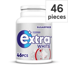 Extra White Sugarfree Chewing Gum Bottle 46 Pieces