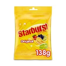 Starburst Original Fruit Chews 138G