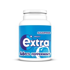 Wrigley's Extra Peppermint Sugar Free Chewing Gum 46 Pieces 64g