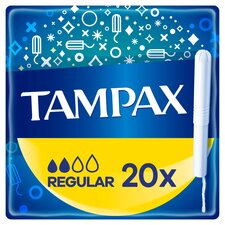 Tampax Regular Tampons With Applicator 20 Pack